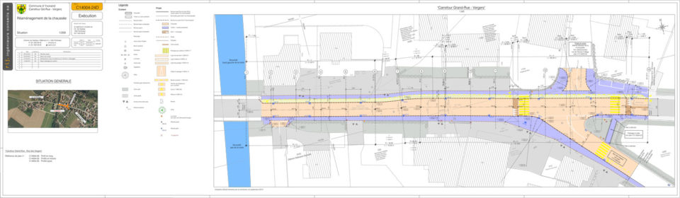 Réfection Grand-Rue et Av. Mordagne Yvonand