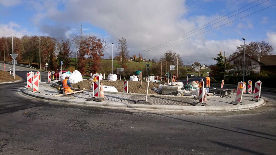 Giratoire du Chêne Forel (Lavaux)