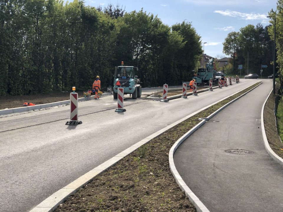 Réfection Rte de Lausanne et Cossonay Penthalaz