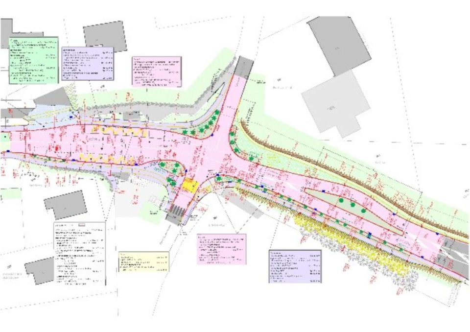 Réfection Rte de Lausanne et Cossonay Penthalaz