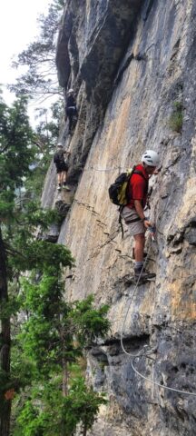 Via Ferrata de Tière à Champéry – juin 2023 